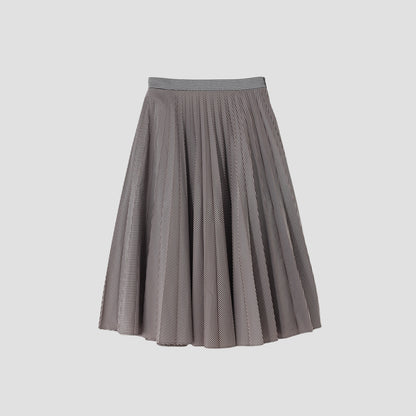 GINGHAM CHECK BLEND SKIRT