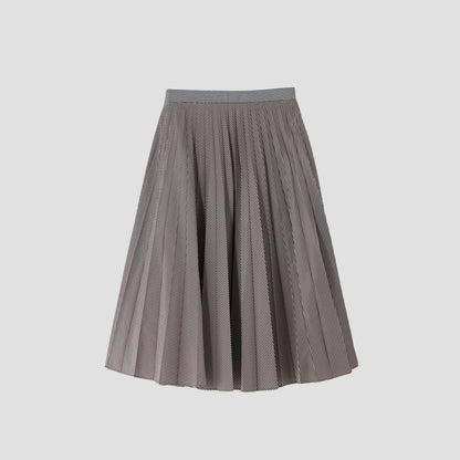 GINGHAM CHECK BLEND SKIRT