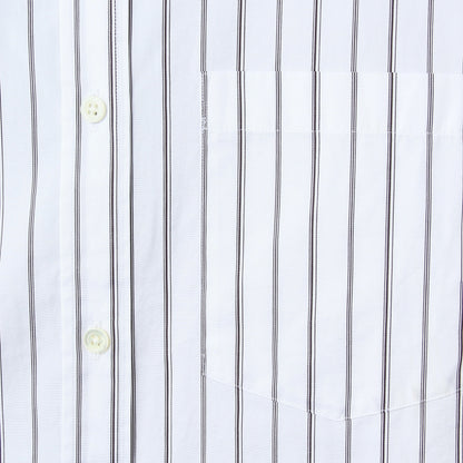 TRIPLE STRIPE COTTON POPLIN SHIRT