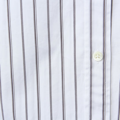 TRIPLE STRIPE COTTON POPLIN SHIRT