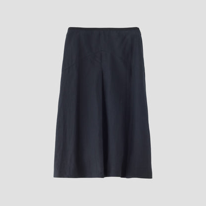 DENSE FINE LINEN SKIRT