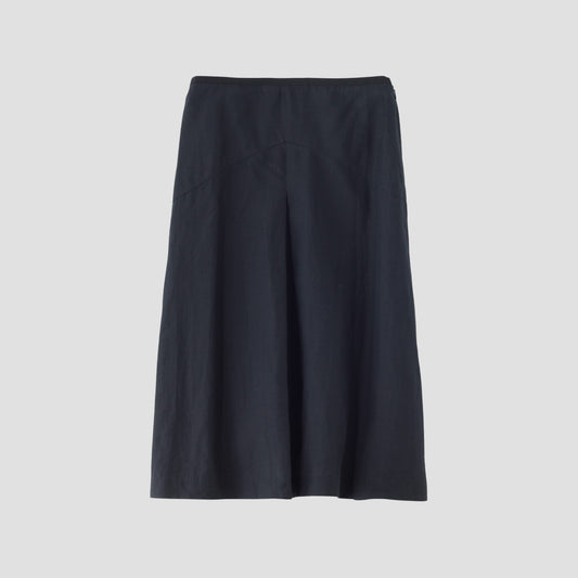 DENSE FINE LINEN SKIRT