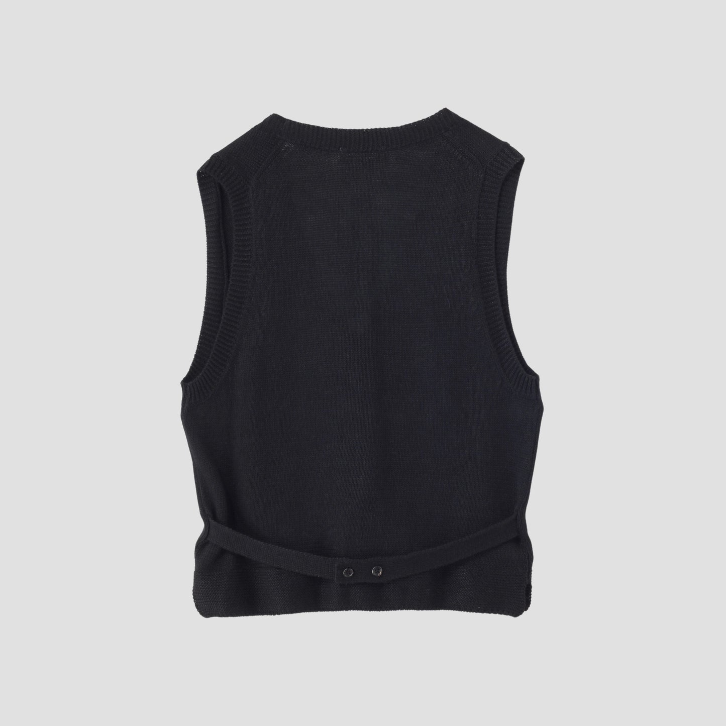LINEN WAISTCOAT KNIT