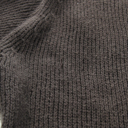 LINEN COTTON CREW NECK KNIT