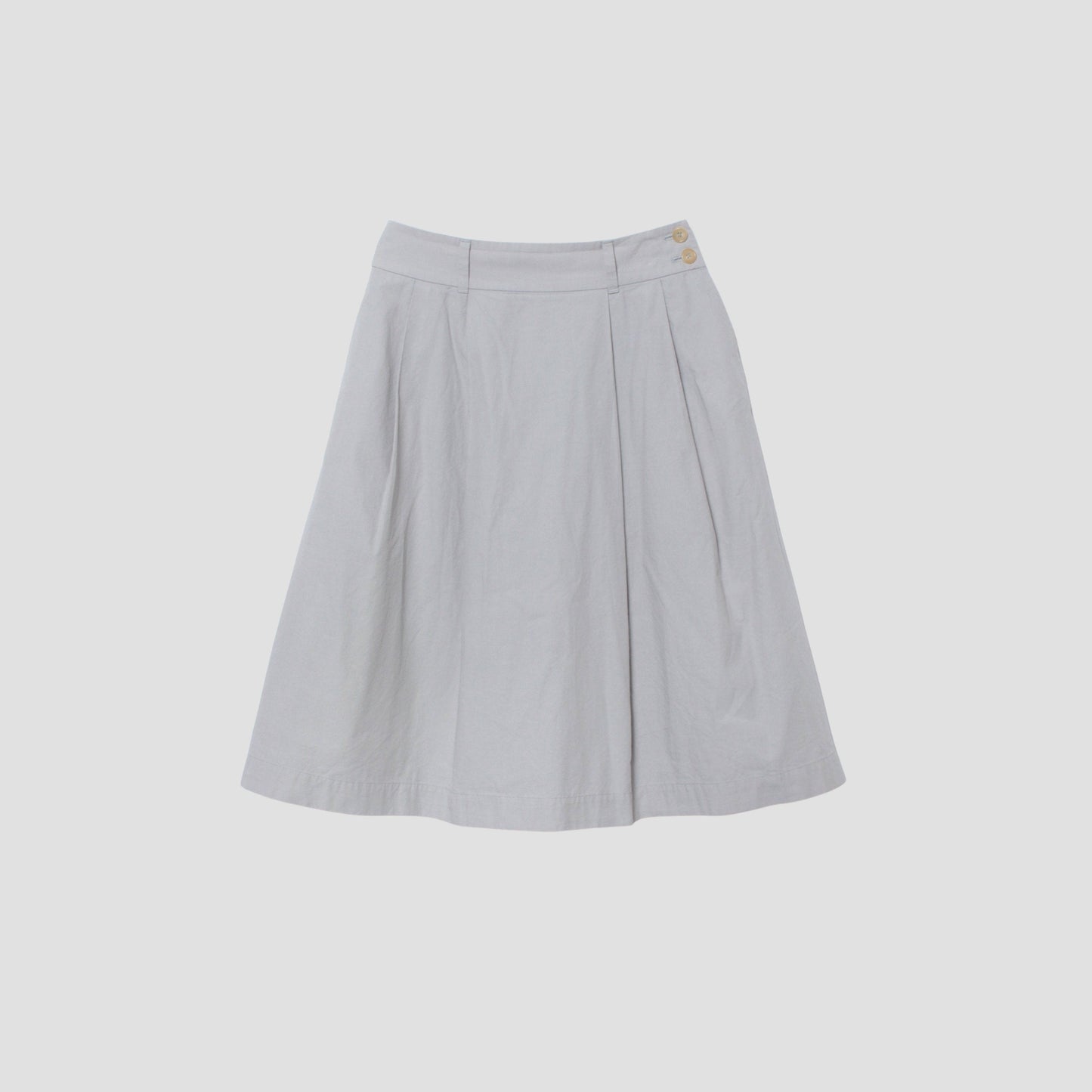 COTTON OXFORD SKIRT