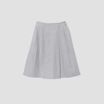 COTTON OXFORD SKIRT