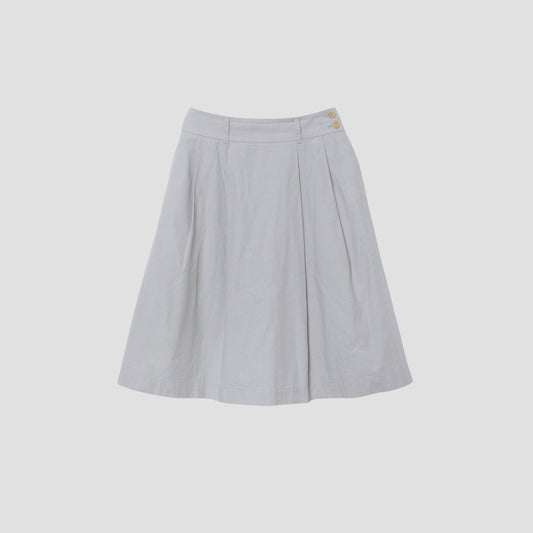 COTTON OXFORD SKIRT
