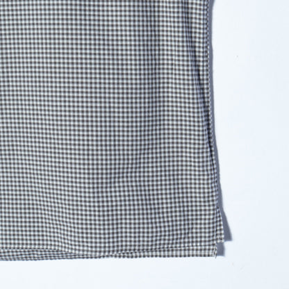 COTTON LINEN CHECK SHIRT