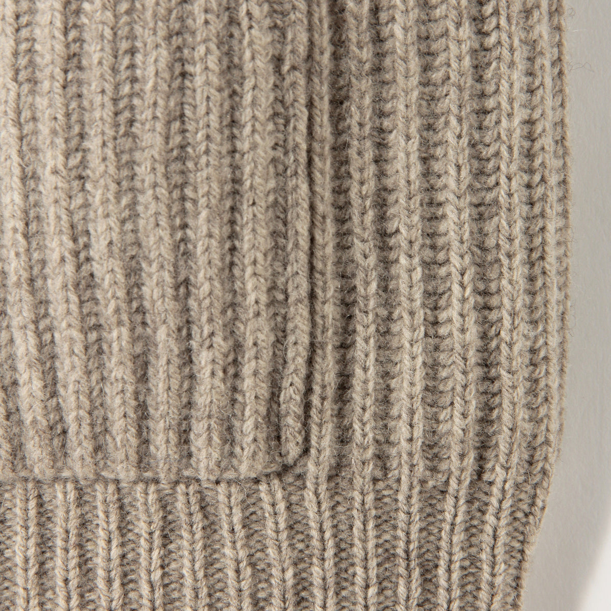 CHUNKY RIB WAISTCOAT KNIT
