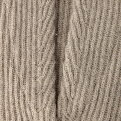 CHUNKY RIB WAISTCOAT KNIT