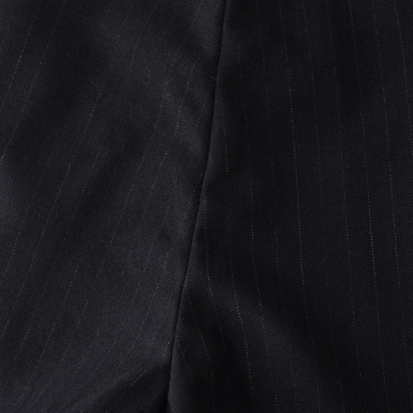 FINE CHALK STRIPE WOOL TROUSERS