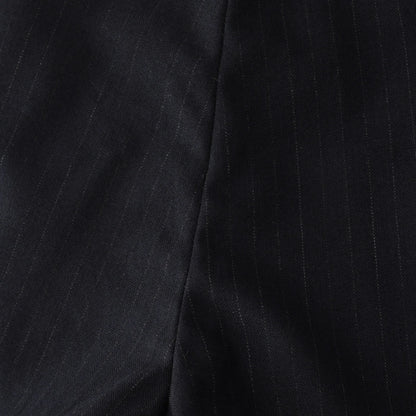 FINE CHALK STRIPE WOOL TROUSERS