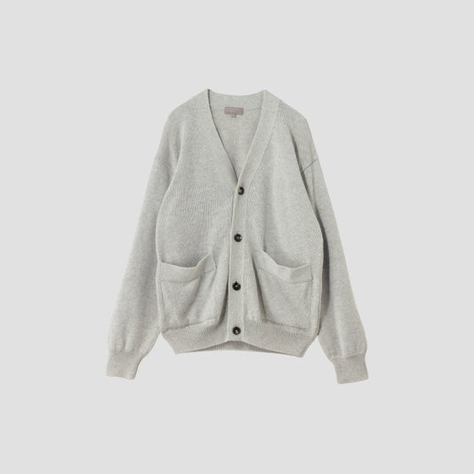 COTTON RAMIE CARDIGAN KNIT