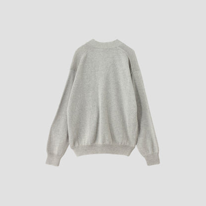 COTTON RAMIE CARDIGAN KNIT