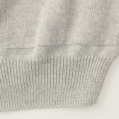 COTTON RAMIE CARDIGAN KNIT