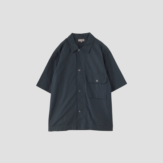 COTTON LINEN POPLIN SHIRT