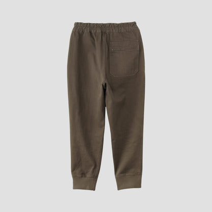 WORN COTTON DRILL TROUSERS