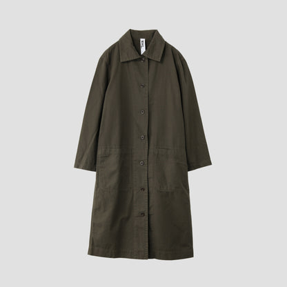 COTTON LINEN CHINO DRESS