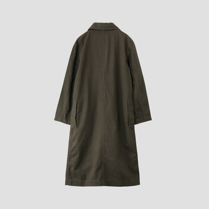COTTON LINEN CHINO DRESS