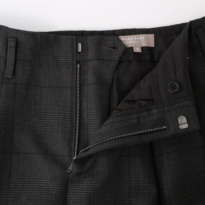 POW WOOL LINEN TROUSERS