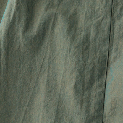 YARN DYED COTTON POPLIN SKIRT