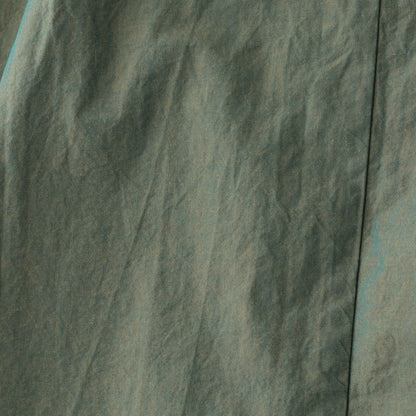 YARN DYED COTTON POPLIN SKIRT
