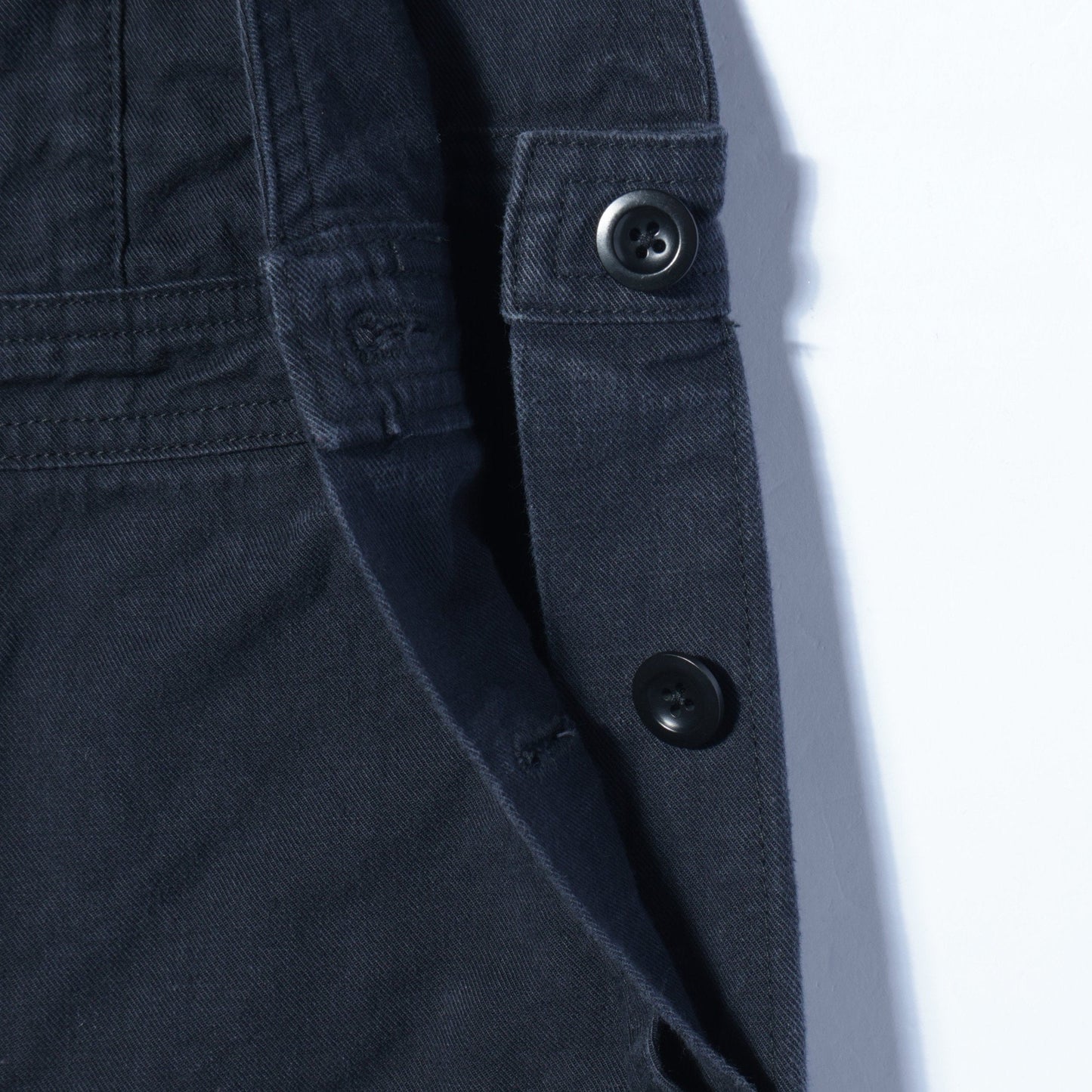 FADED COTTON TWILL TROUSERS