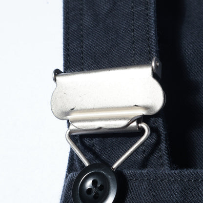FADED COTTON TWILL TROUSERS