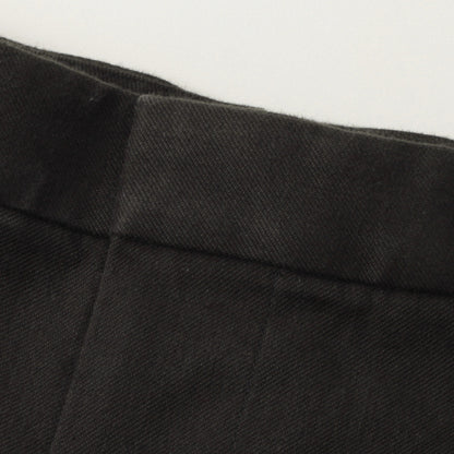 WASHED COTTON TWILL TROUSERS