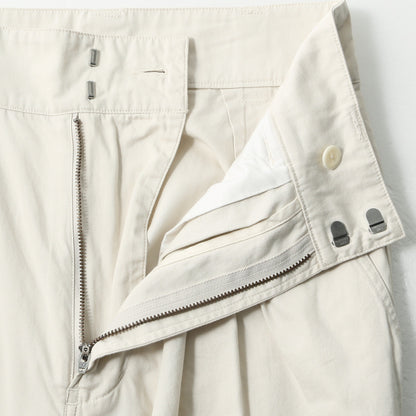 SOFT DENSE COTTON TROUSERS