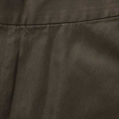 GLAZED COTTON CUPRA SKIRT