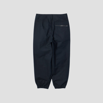 ORGANIC COTTON GABARDINE TROUSERS