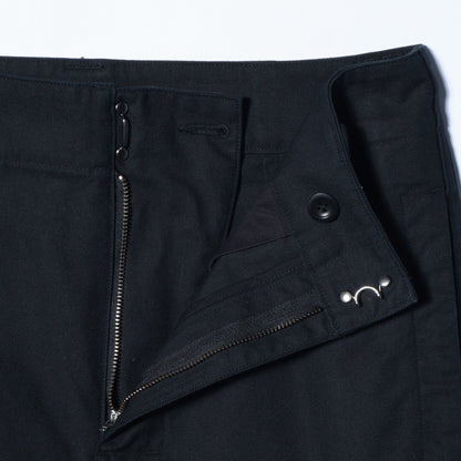 ORGANIC COTTON GABARDINE TROUSERS