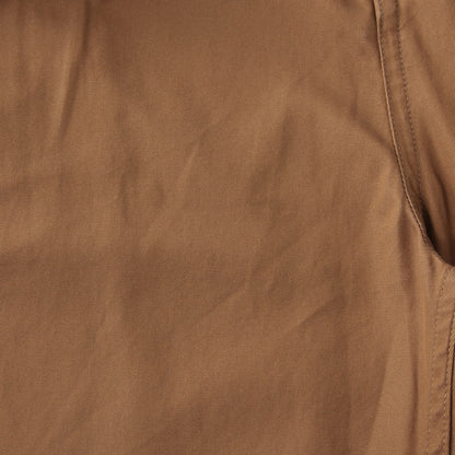 CRISP COTTON TWILL TROUSERS