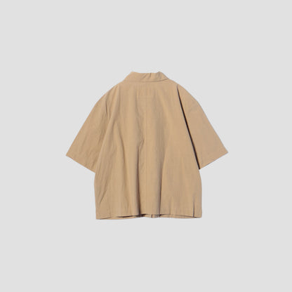 LIGHT COTTON LINEN POPLIN SHIRT