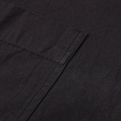 BLACK WARP COTTON DENIM SHIRT