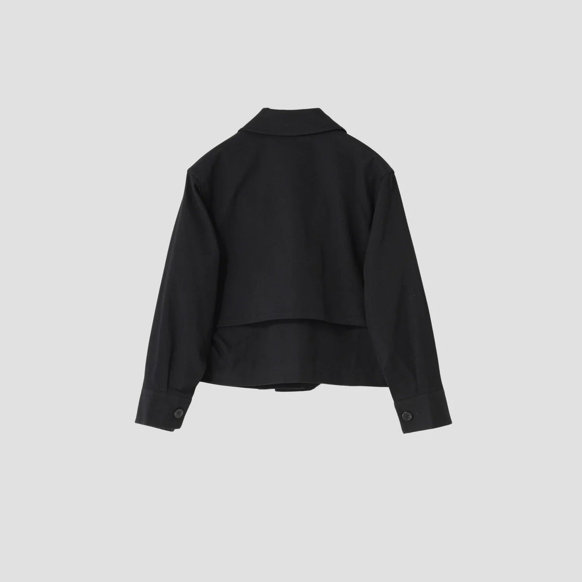WOOL COTTON TWILL BLOUSON