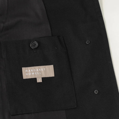 WOOL COTTON TWILL BLOUSON