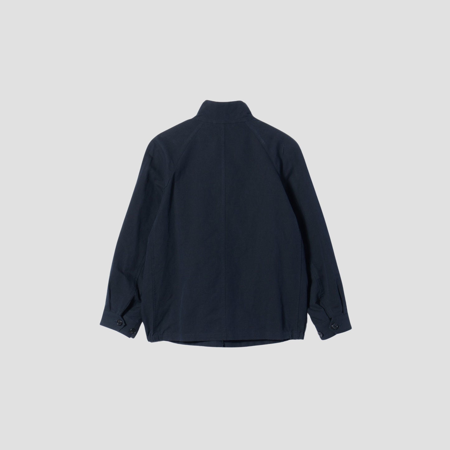 COTTON LINEN PLAIN WEAVE BLOUSON