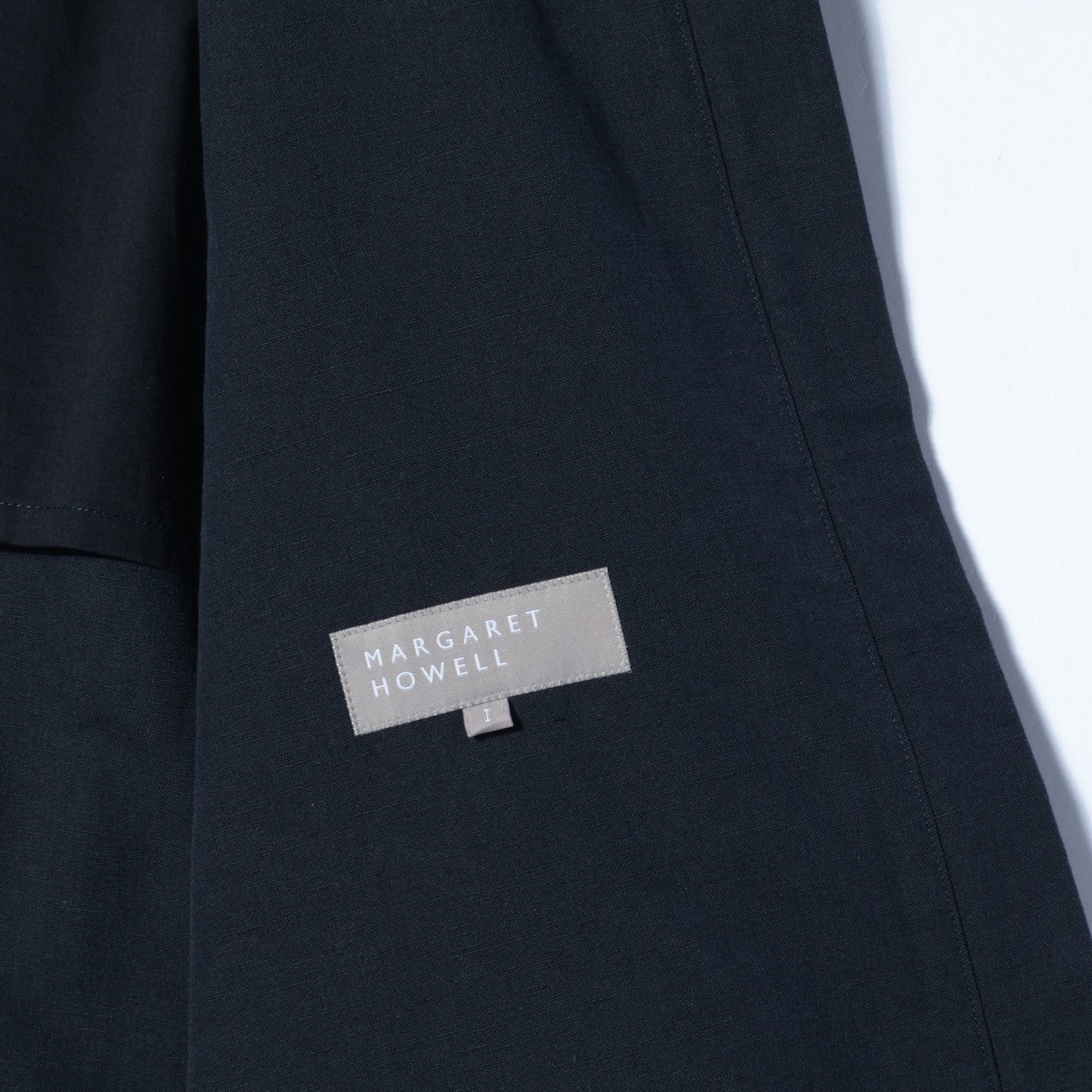 COTTON LINEN PLAIN WEAVE BLOUSON
