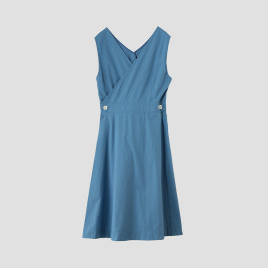 SHIRTING COTTON POPLIN DRESS