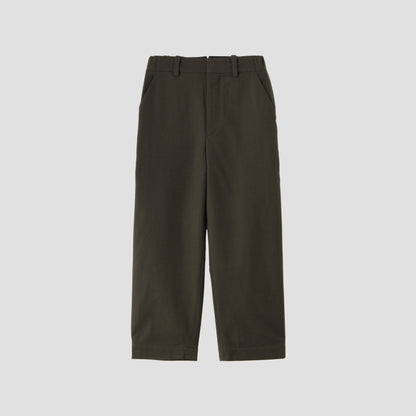FLANNEL WOOL TROUSERS