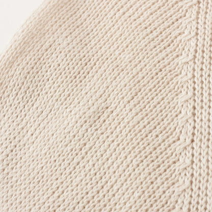 LINEN COTTON CREW NECK KNIT