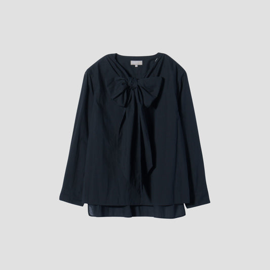 PIECE DYED WASHED COTTON SHIRT