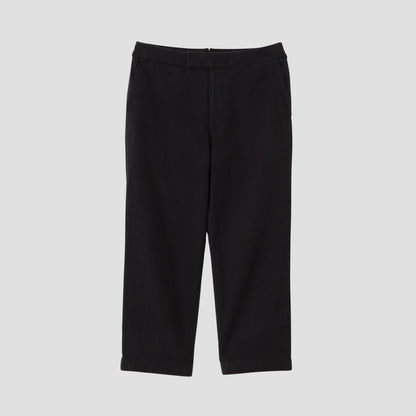 WASHED COTTON TWILL TROUSERS