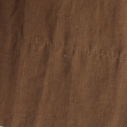 DENSE FINE LINEN POPLIN SKIRT