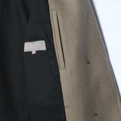 MILLED SERGE COAT