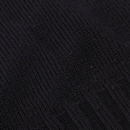 LINEN COTTON WIDE ROLL NECK KNIT