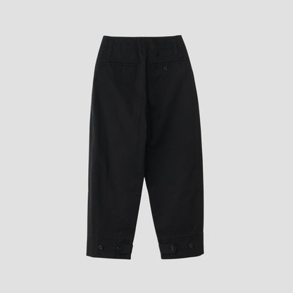 ORGANIC COTTON TWILL TROUSERS