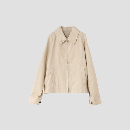 DENSE LINEN BLOUSON